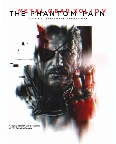 custom metal gear solid 5 box art|Metal Gear official art.